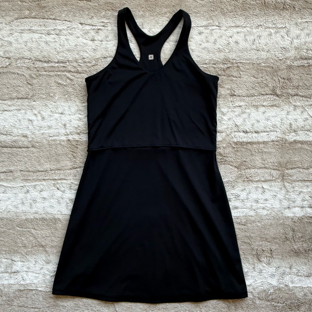 NIC+ZOE Active Flexfit Dress Women's V-neck Sleeveless Racerback Pullover Size S - Picture 8 of 14